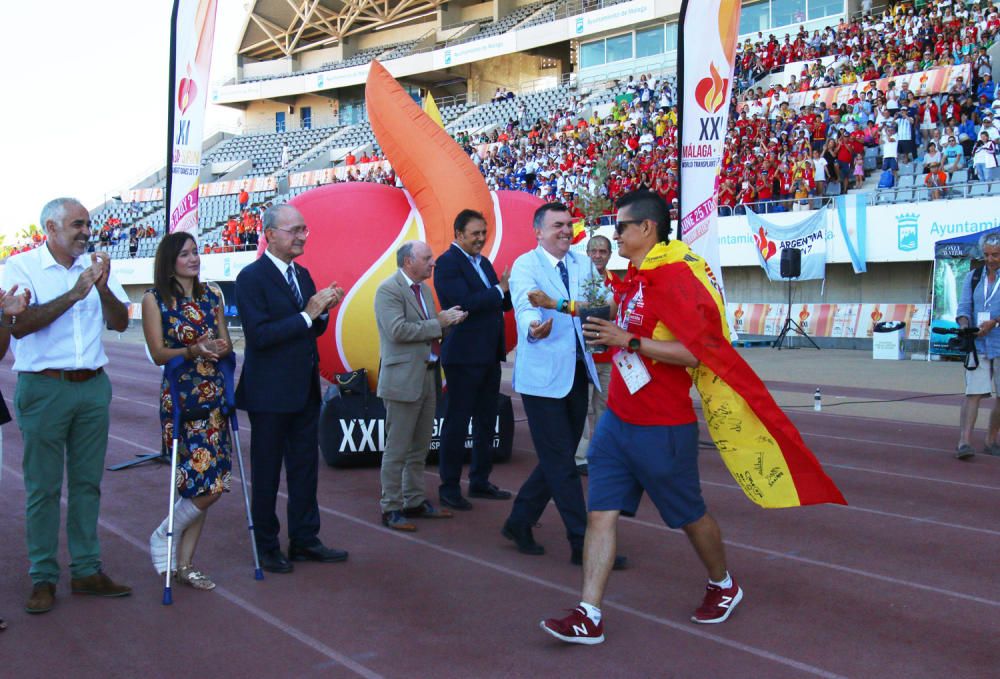 Clausura de los Juegos Mundiales de Deportistas Trasplantados