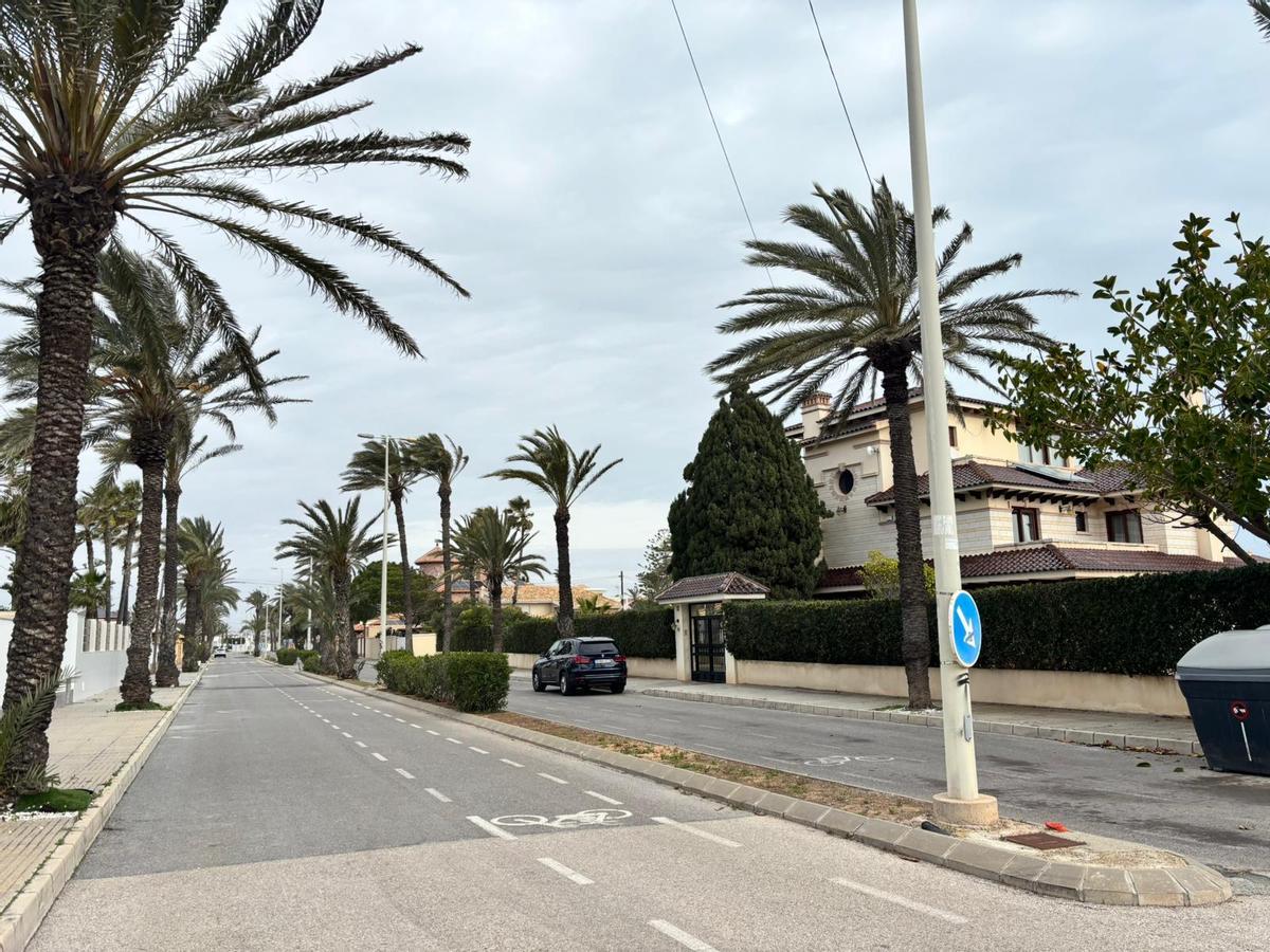 Avenida del Cabo en Cabo Roig