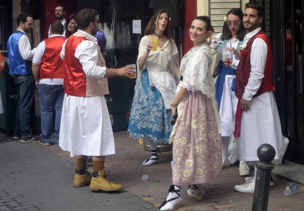 Ambiente en las tascas en el Bando de la Huerta