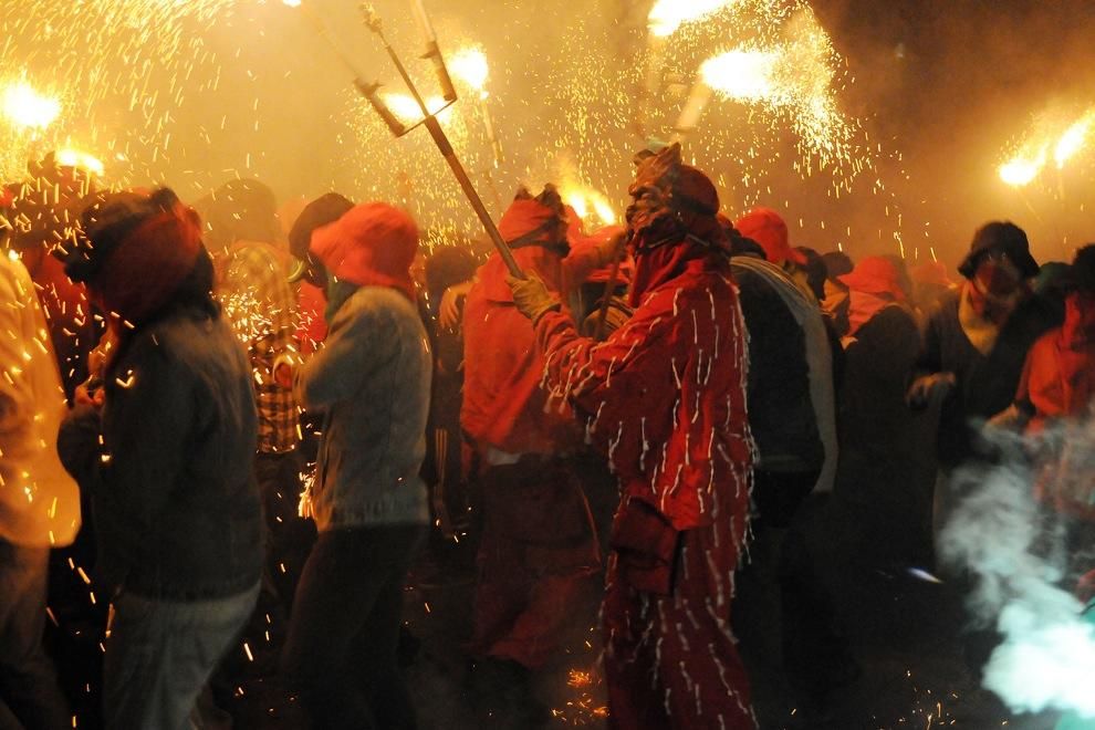 Correfoc de la festa major de Manresa 2016