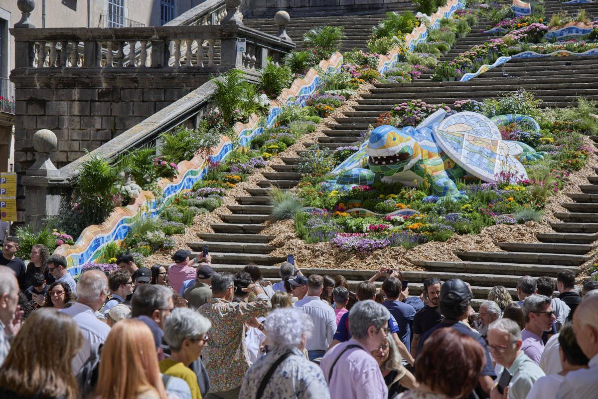 Les millors imatges del Temps de Flors aquest diumenge