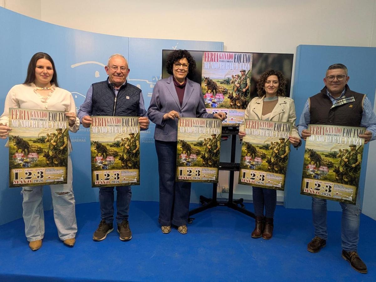 Presentación de la tercera edición de la Feria del Ganado Equino, Mundo Rural y Caza de Puerto Lumbreras