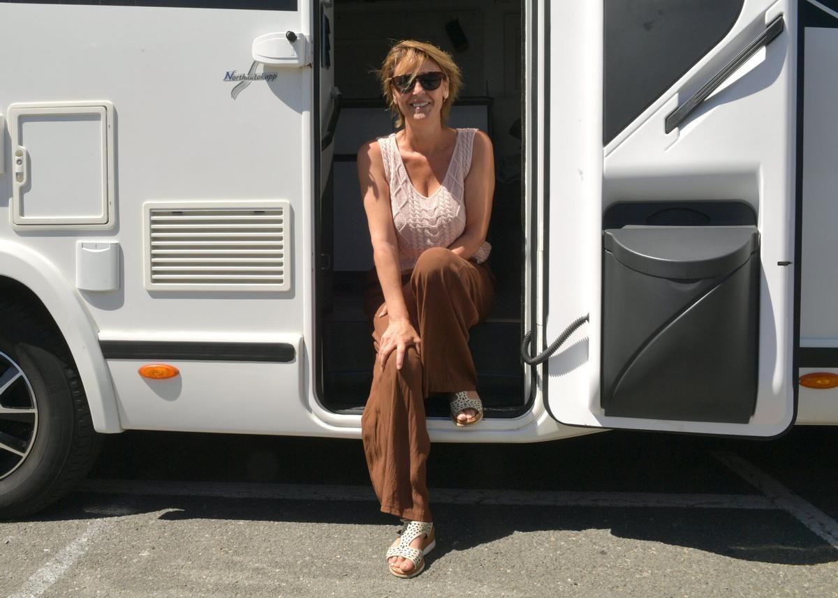 Susana Morales, autocaravanista de la Ruta Yakart Camino de Santiago