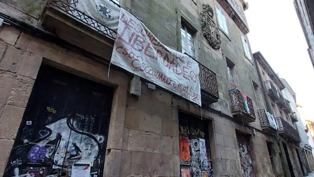 Ordenan el desalojo de un centro social okupado en Santiago: su colectivo anuncia movilizaciones