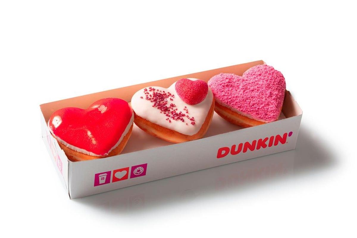 Dunkin' románticos para San Valentín