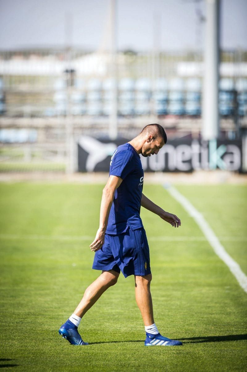 Primer entrenamiento del Real Zaragoza