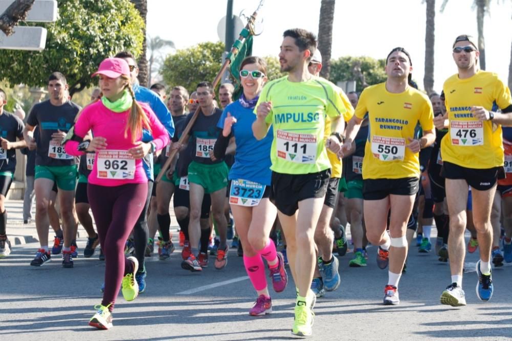 Media Maratón Murcia: Paso por Puente Reina Sofía