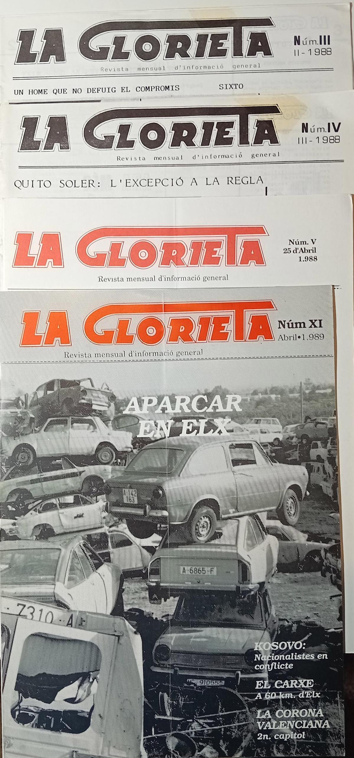 «La Glorieta. Revista mensual d’informació general».