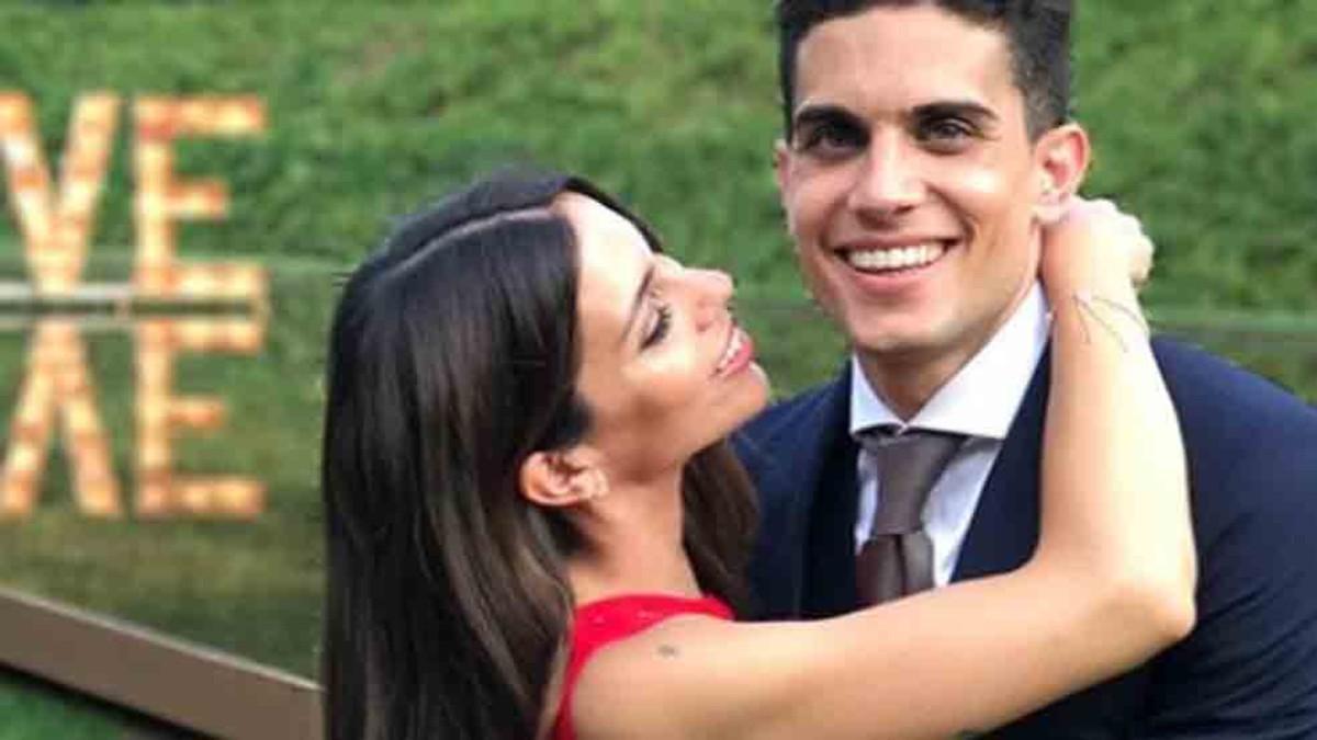 Marc Bartra y Melissa Jiménez vuelven a ser padres