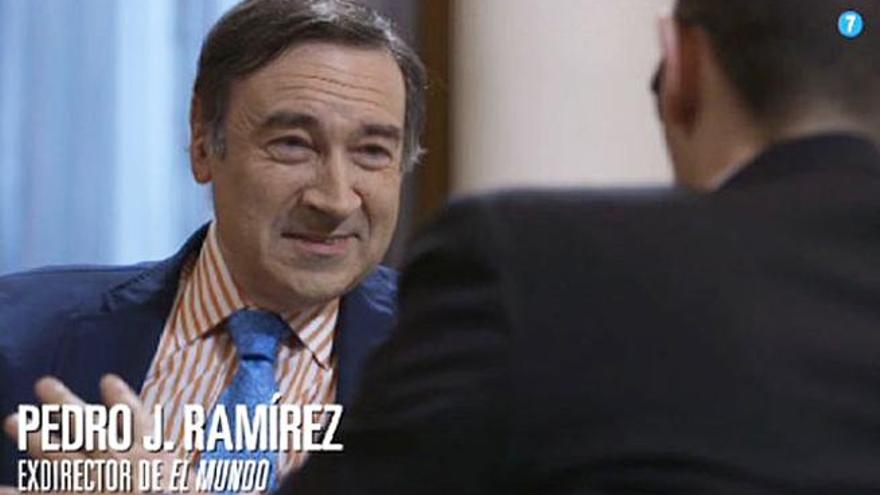 Pedro J. Ramírez con Risto Mejide.