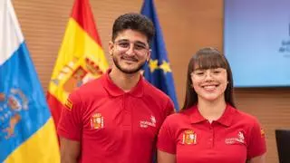 Dos estudiantes de Canarias viajan por primera vez a China para hacerse con el 'oro olímpico' de la FP
