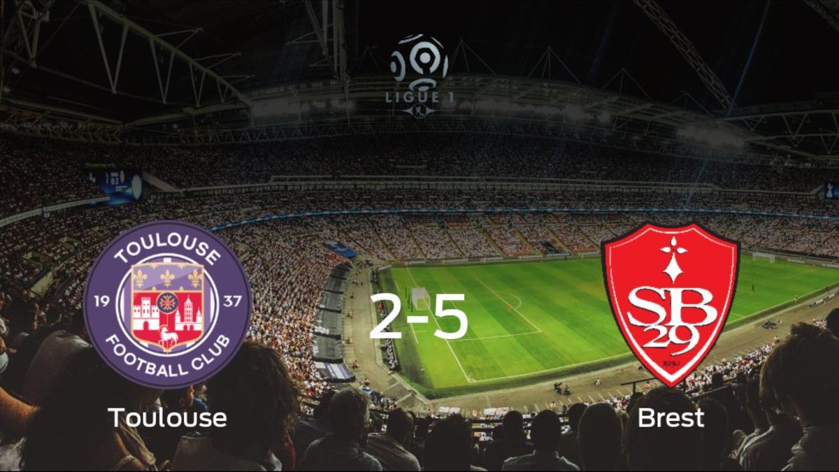 El Brest consigue una goleada en el estadio del FC Toulouse (2-5)