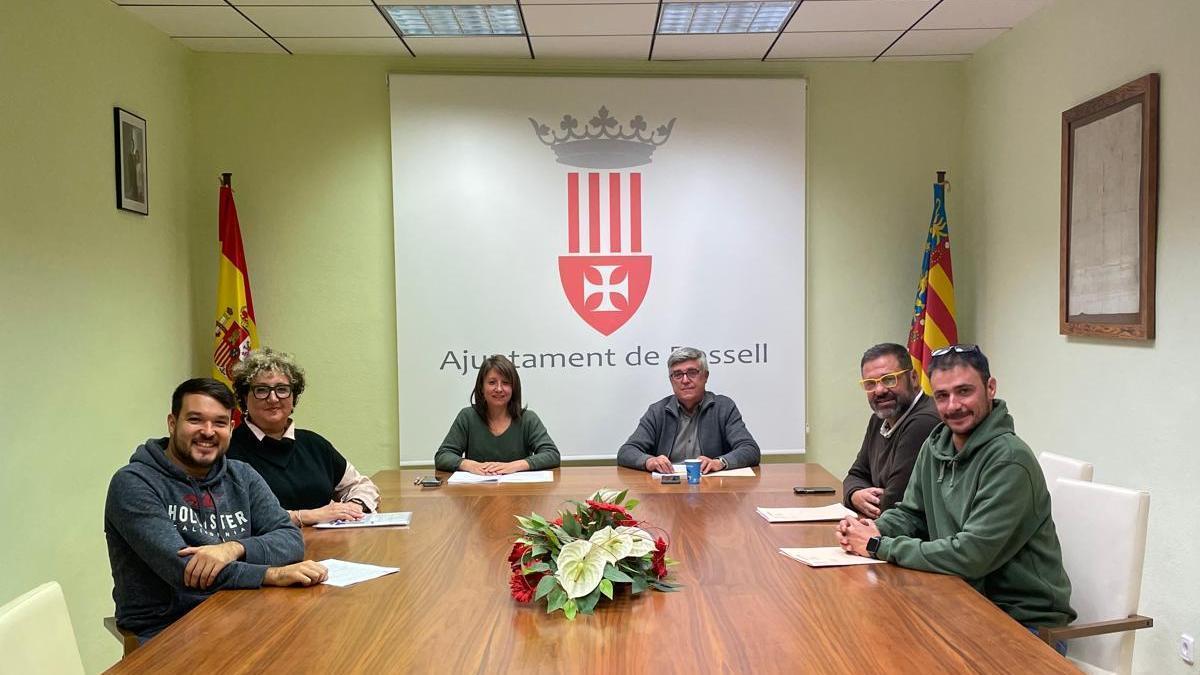 Foto del ple en el qual van aprovar el pressupost per a 2026 a Rossell.