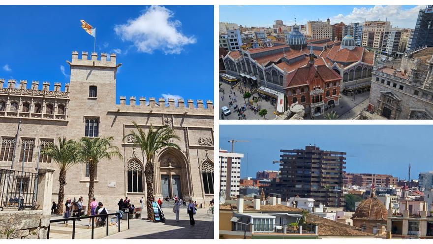 Así se ve València desde la Torre de la Lonja