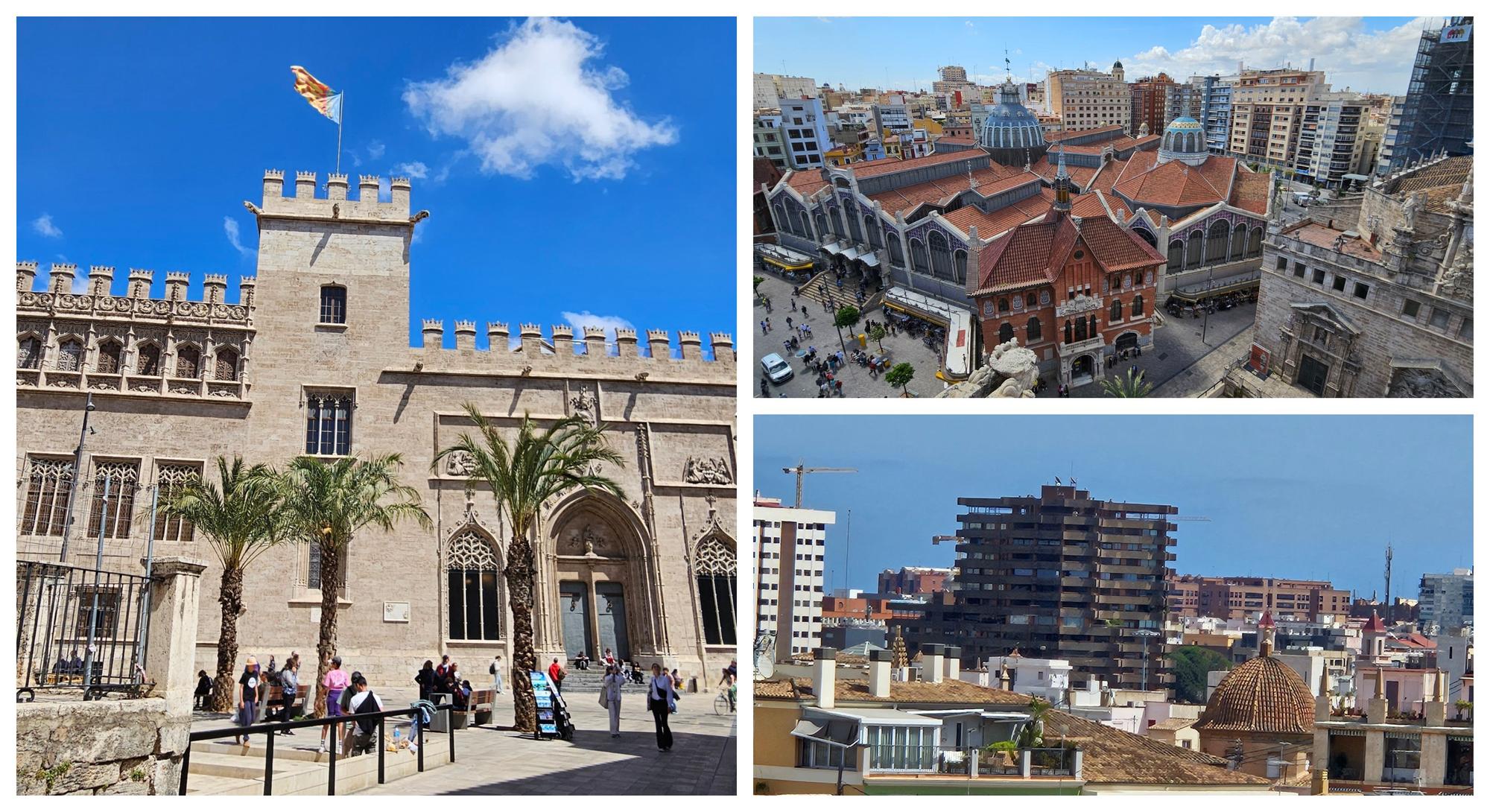 Así se ve València desde la Torre de la Lonja