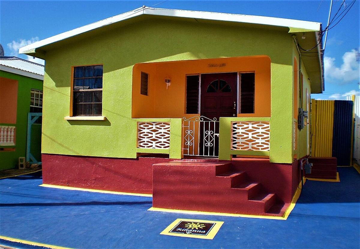 Casa de la infancia de Rihanna, en Barbados.