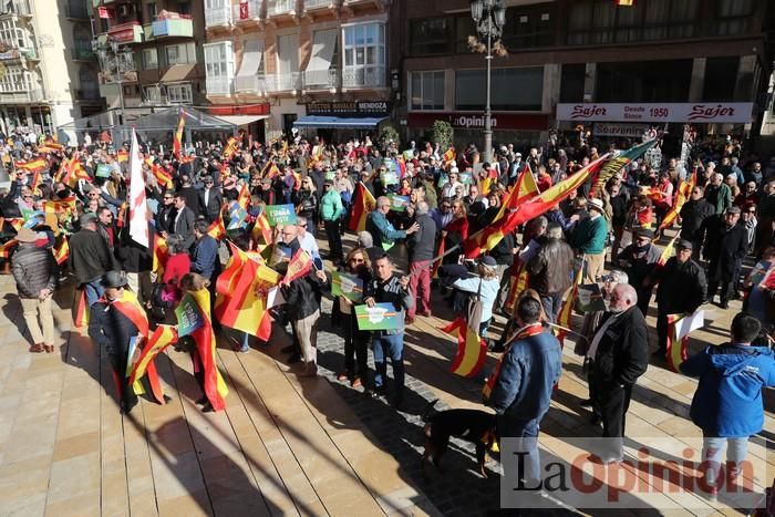 Concentración 'España existe' en Cartagena