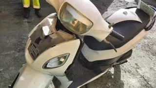 Trío delictivo en Tenerife: conduce una moto robada con matrícula falsa y no tiene carné