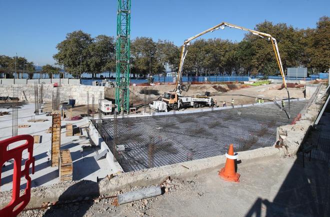 Afloran las obras del nuevo hotel de Samil