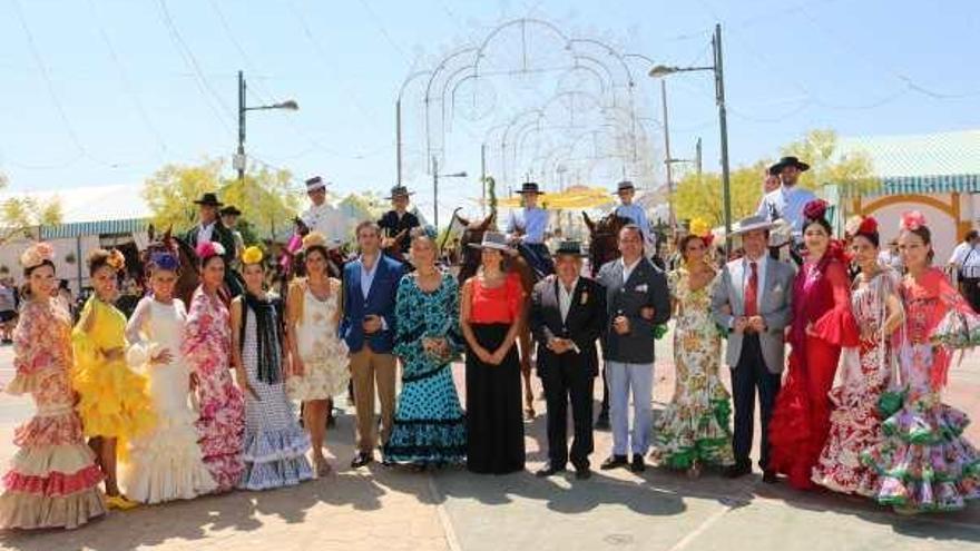 Ronda vive su feria, que hoy acoge la Goyesca