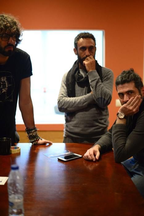 Depedro e Izal en los Estudios Mans de A Coruña