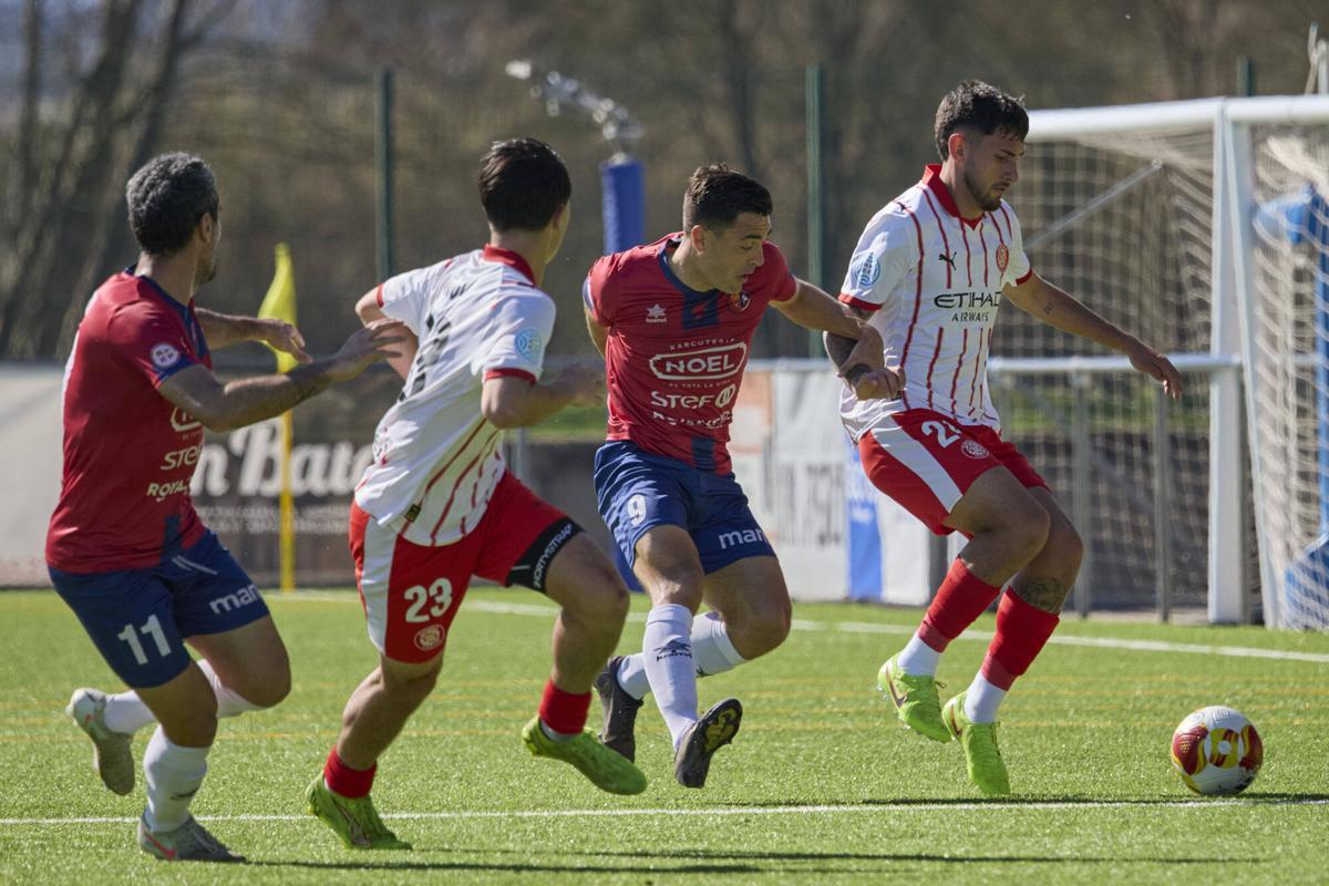 20260222 Futbol Girona B - Olot a Vidreres