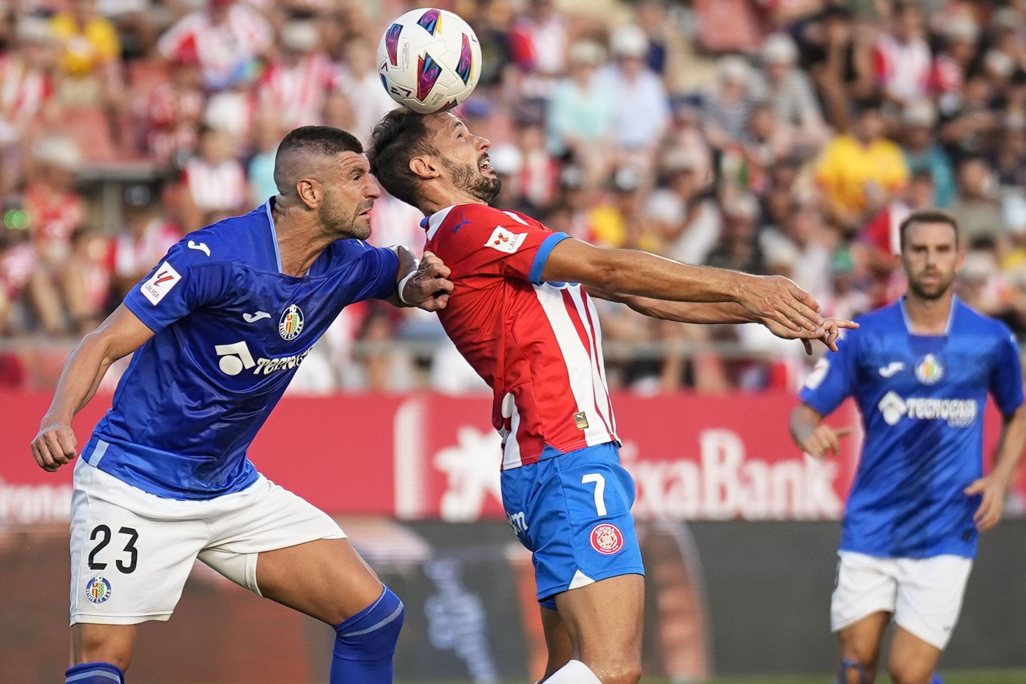 Totes les imatges del partit del Girona - Getafe