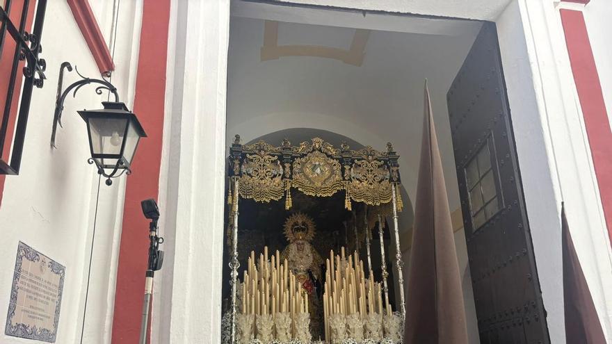 Vídeo | Sale la Virgen de la Palma del Buen Fin