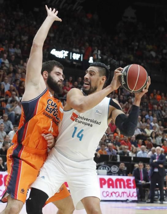 Valencia Basket - Real Madrid, en fotos