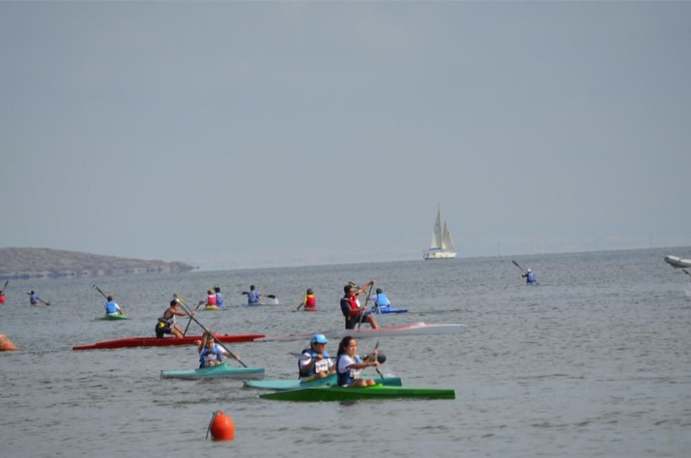 Liga Autonómica de Piragüismo en Playa Paraíso