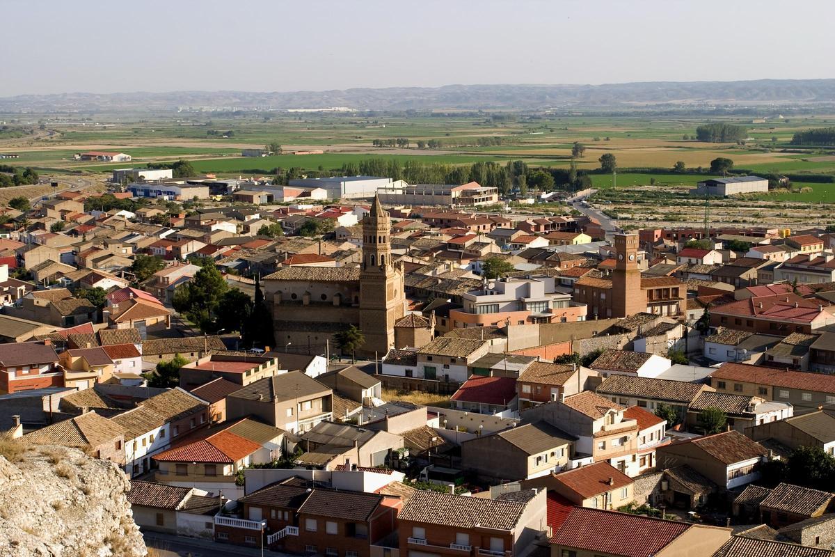 Panorámica de Alfajarín