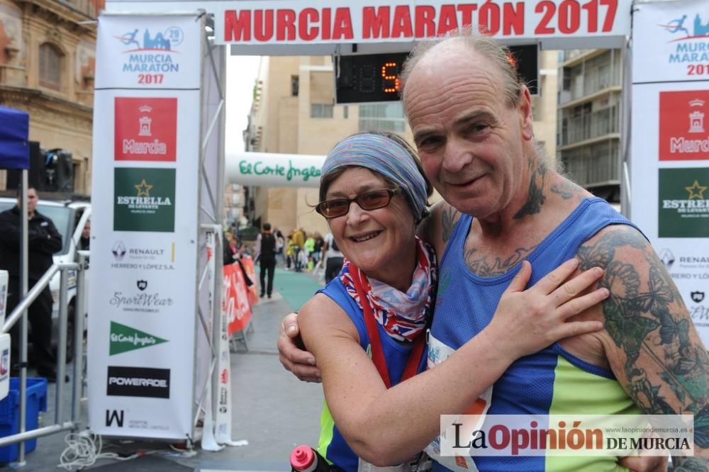 Murcia Maratón. Llegada a meta (1)