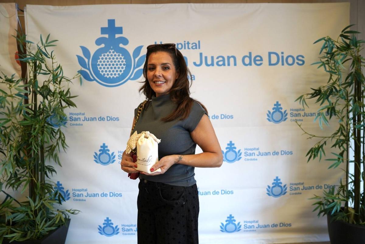 Paloma Ruiz, impulsora del perfume 'Mon étoile', dedicado a la memoria de su hija fallecida.