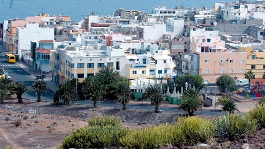 una panorámica del barrio de Las Coloradas, cuyo suelo está, en su mayoría, a nombre de los propietarios que ya vendieron hace 50 años