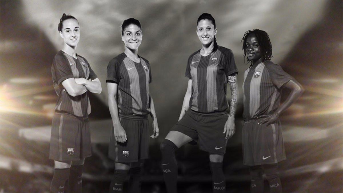 El Barça anunció las bajas de Leire Landa, Sandra Hernández, Jenni Hermoso y Ange Koko