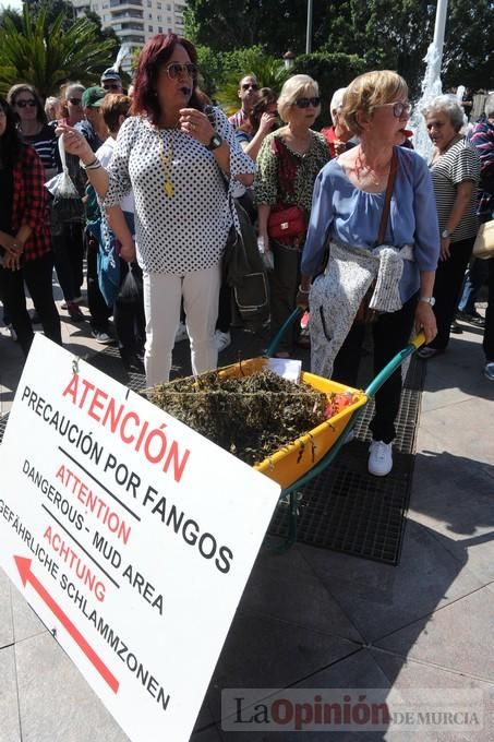 Los lodos del Mar Menor llegan a Murcia