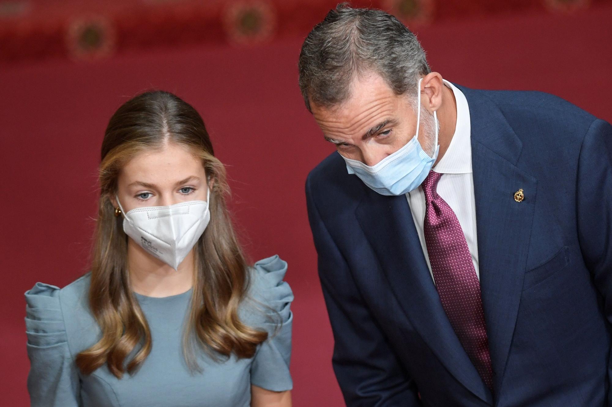 El look de la Familia Real durante las audiencias en el Reconquista