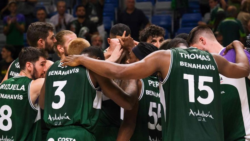 El Unicaja prepara estos días en el Martín Carpena los dos últimos partidos antes del parón FIBA de la ventana de noviembre. | GREGORIO MARRERO