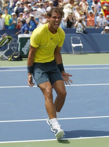 Final del Masters de Cincinnati entre Rafa Nadal y John Isner.