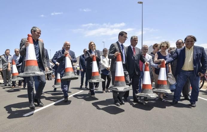 LAS PALMAS DE GRAN CANARIA A 03/07/2017 Apertura al tráfico del último tramo de la primera fase de la carretera de la Aldea. FOTO: J.PÉREZ CURBELO