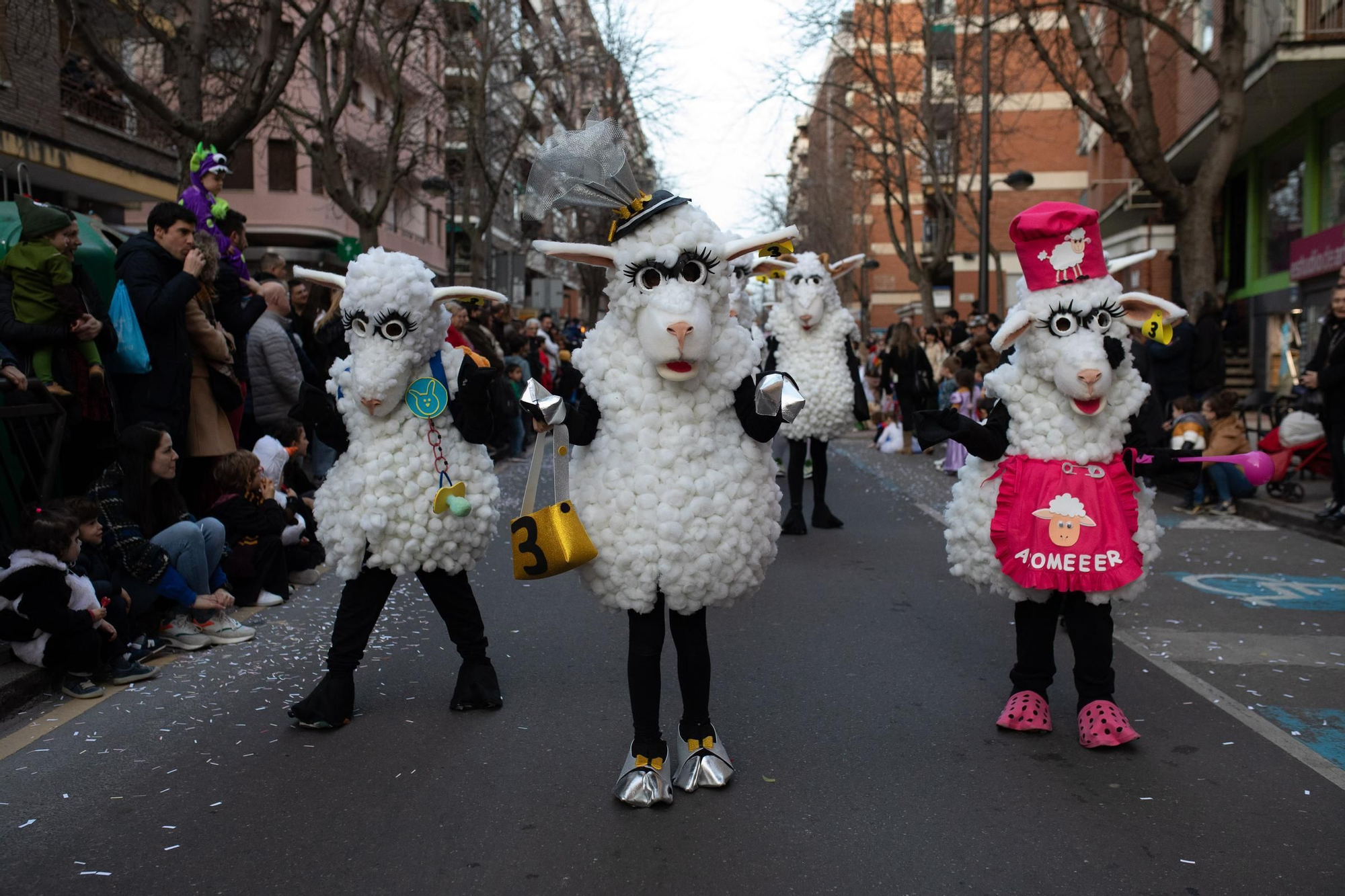 GALERÍA | Zamora se llena de color en el desfile de Carnaval