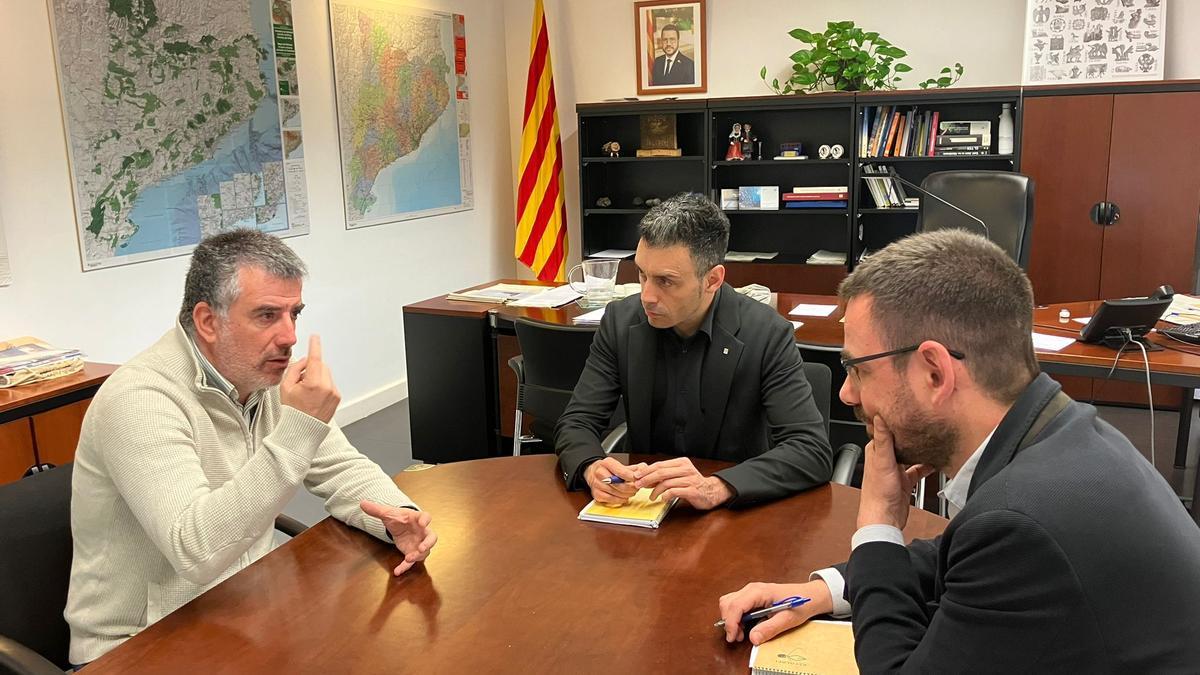 Reunió entre Viñas, Albrich i Salellas.