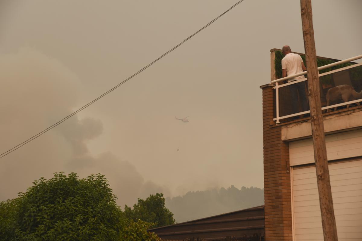 Incendio en El Pont de VIlomara