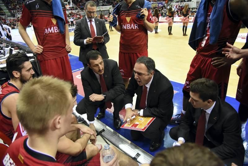 Las mejores imágenes del CAI Zaragoza - Bilbao Basket