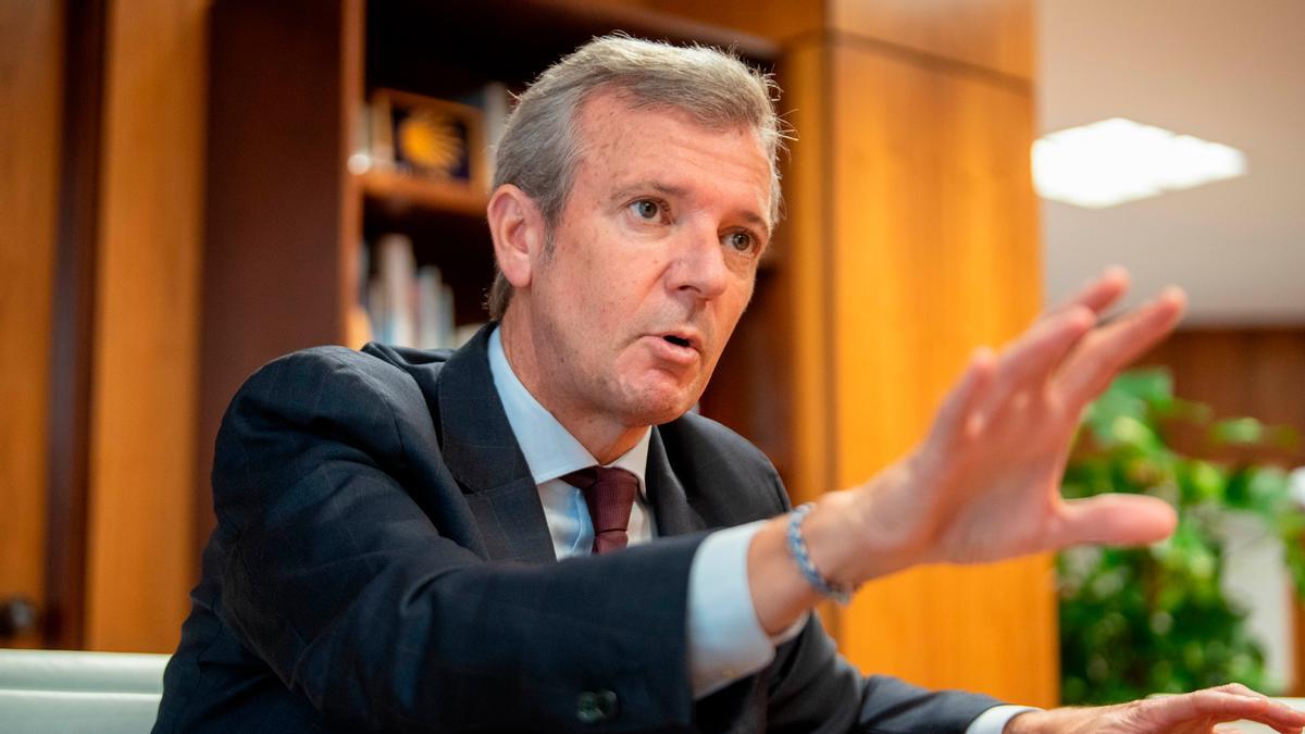 O presidente da Xunta, Alfonso Rueda.