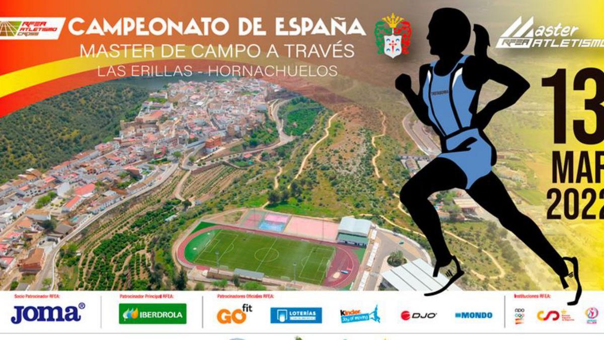 Cartel anunciador del Campeonato de España Master.