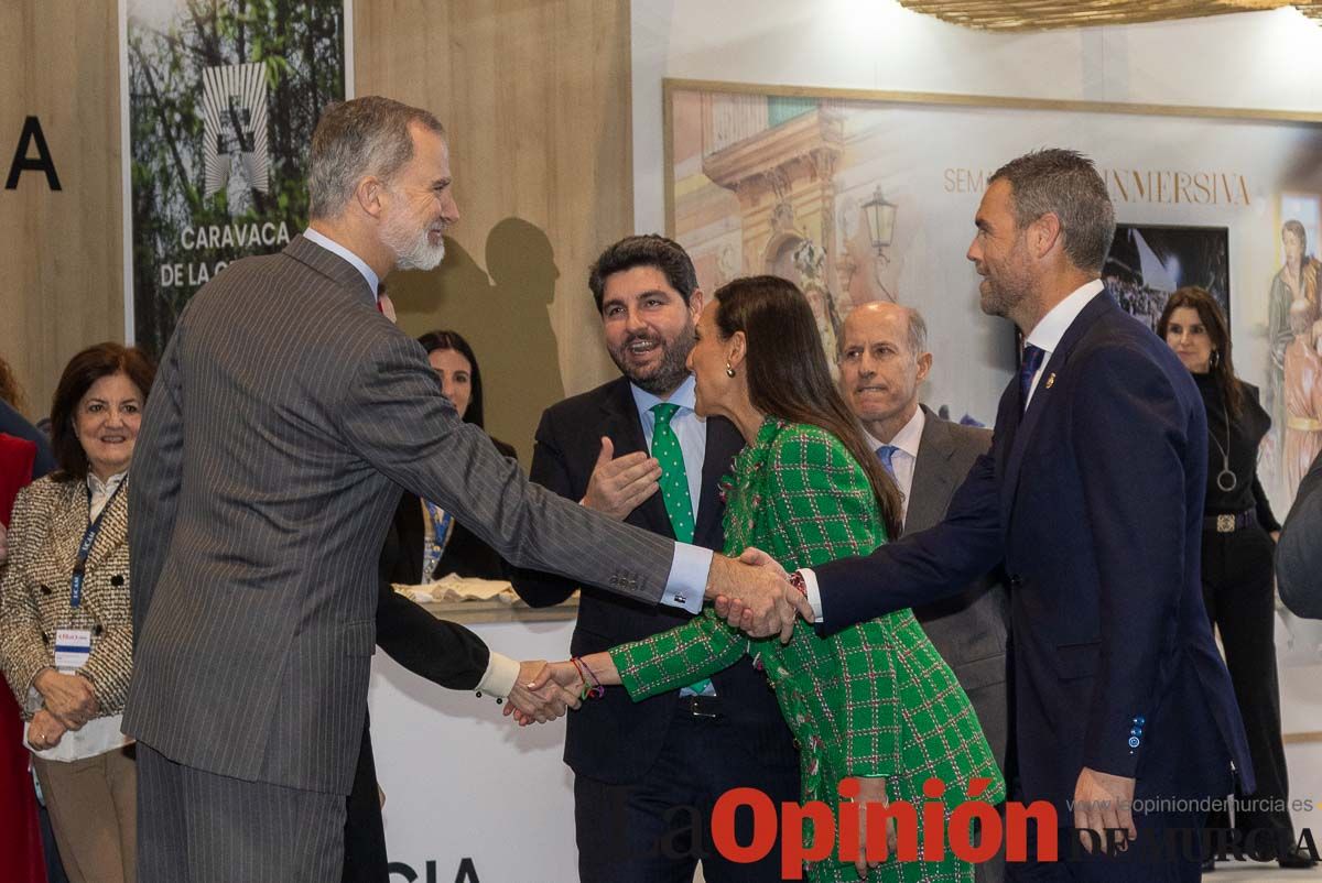 Así ha sido el primer día en el stand de la Región de Murcia en la Feria de Fitur