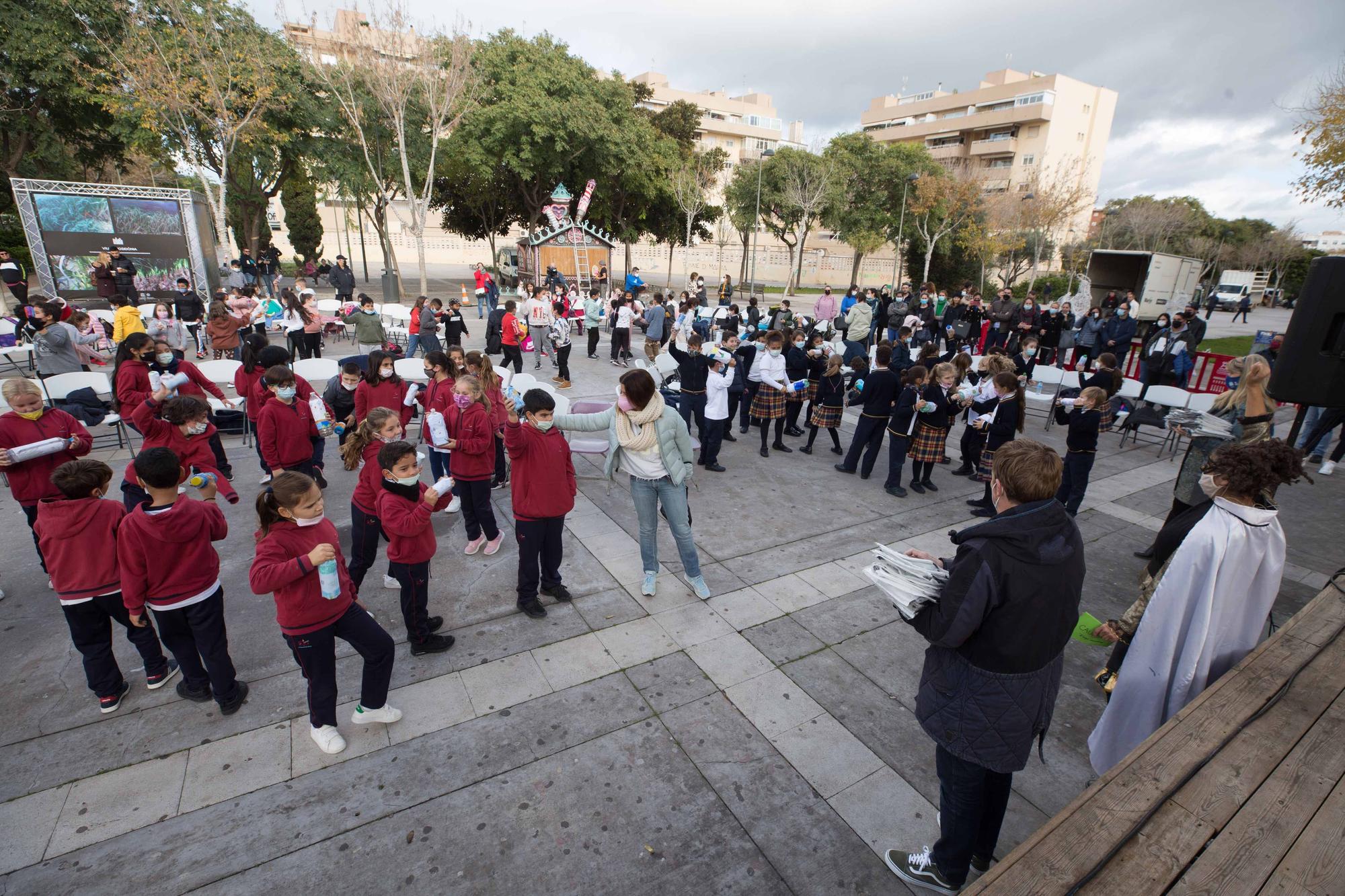 Música reciclada por la posidonia