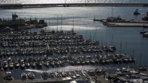 Vista general de las instalaciones de Marina Deportiva en Alicante, donde se encuentra el amarre embargado.
