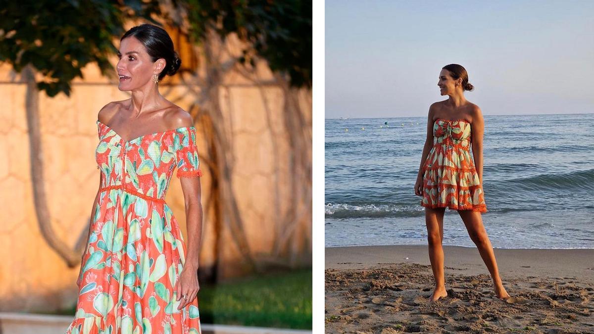 La Reina Letizia y Paula Echevarría coinciden con el mismo vestido